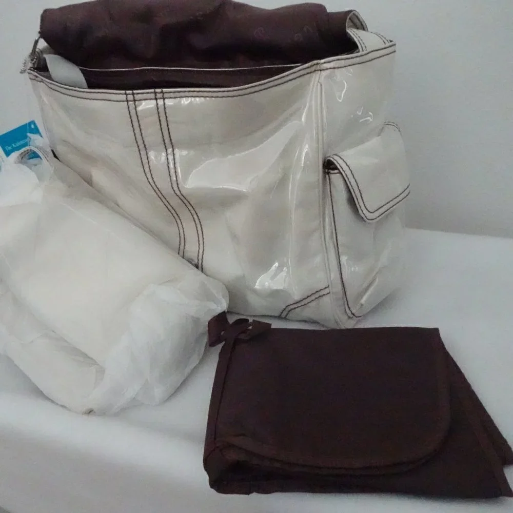 Kalencom Baby Diaper Bag Laminated Buckle Bag Bottle Bag Zip Pouch Accessories